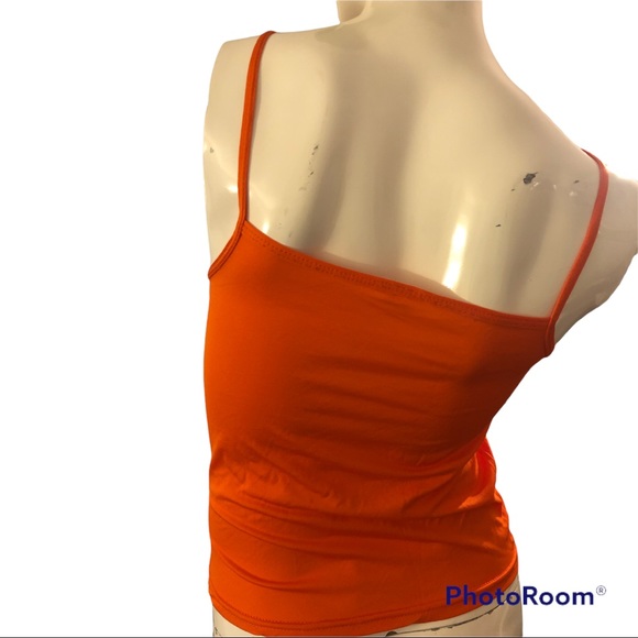 LACE TRIM RIB CAMI KNIT TOP - Picture 2 of 3